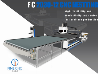 FC2030-12 Auto Load Unloading CNC Router