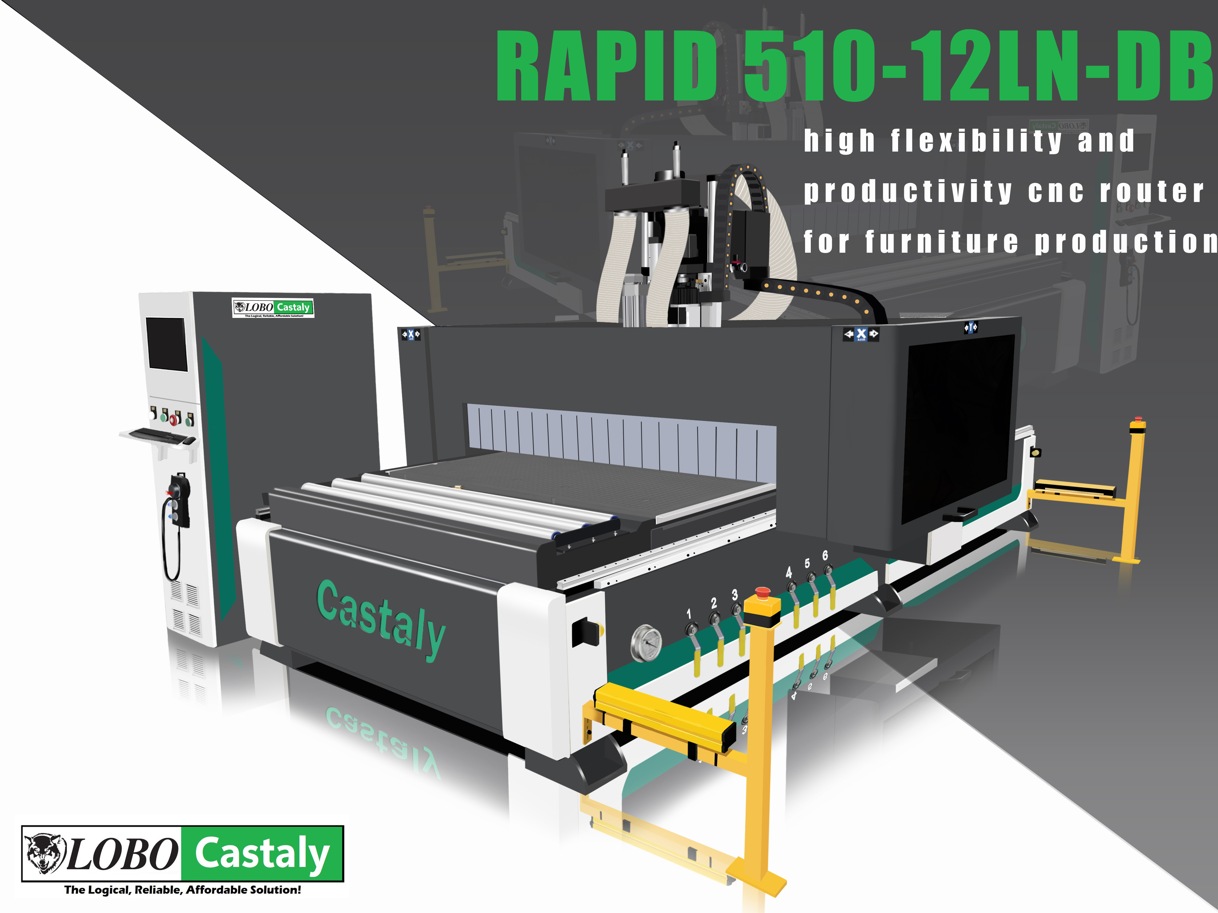 USA Castaly RAPID510-12LN-DB